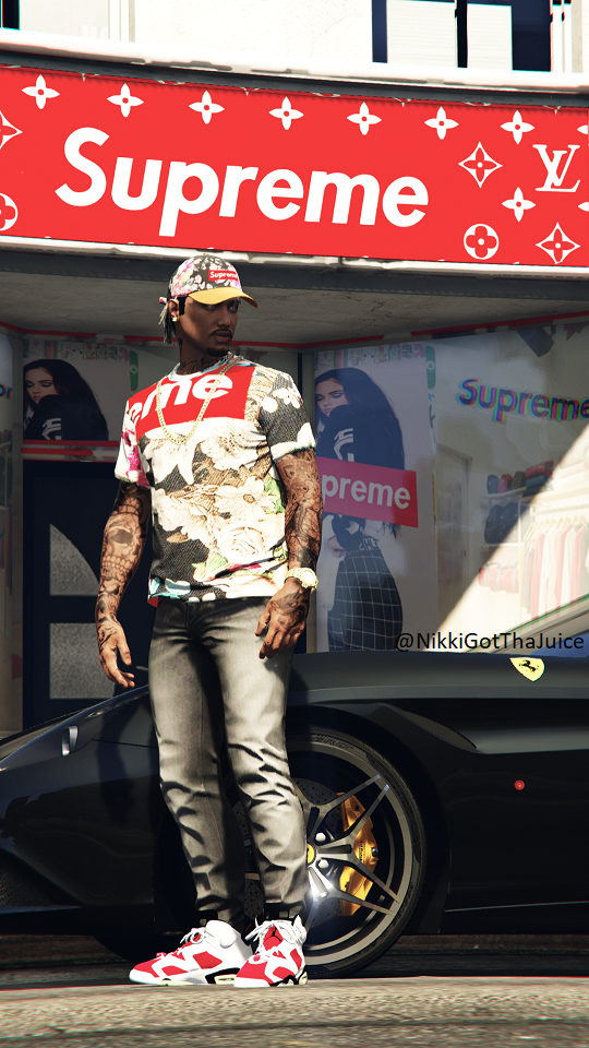 MP Male Supreme Shirt Pack GTA5 Mods